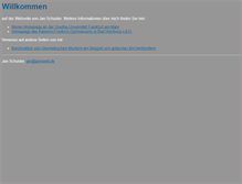 Tablet Screenshot of janschuster.net